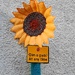 Sunflower No Parking Post  by ajisaac