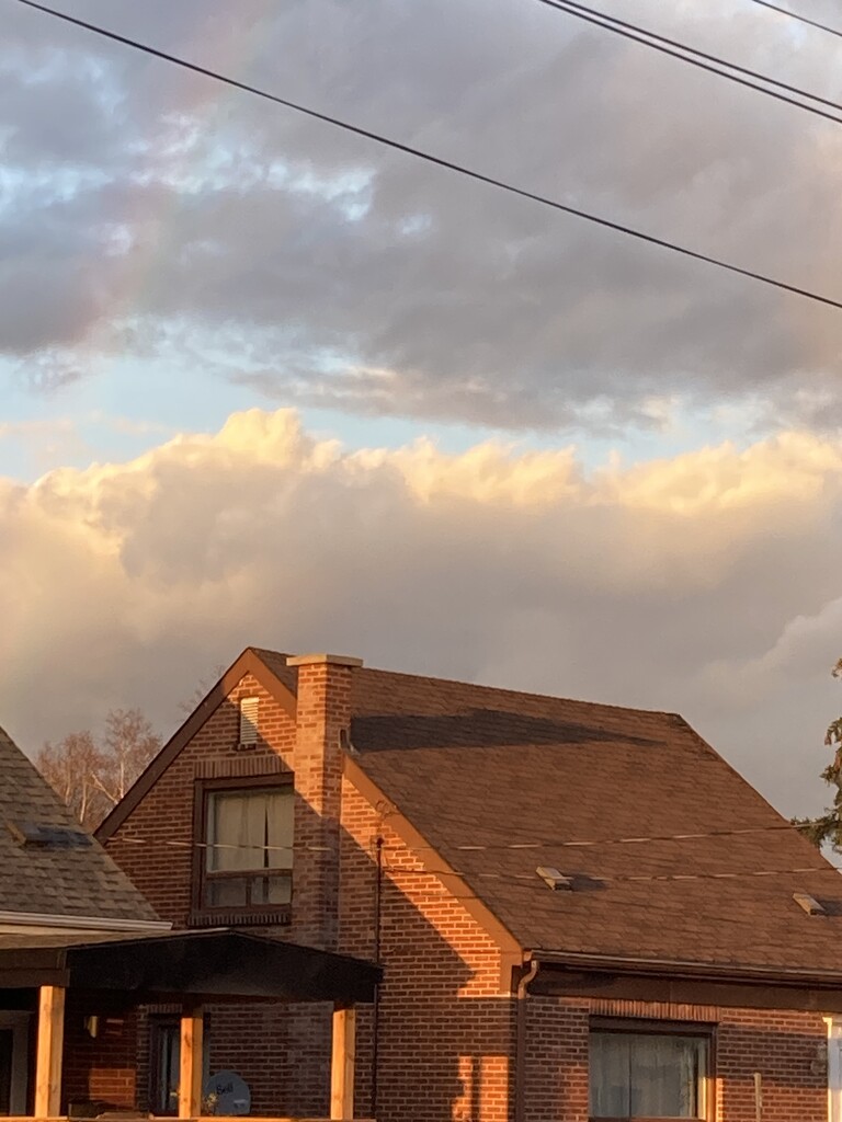 C Is for Clouds (again) with Rainbow and Sunlight by spanishliz