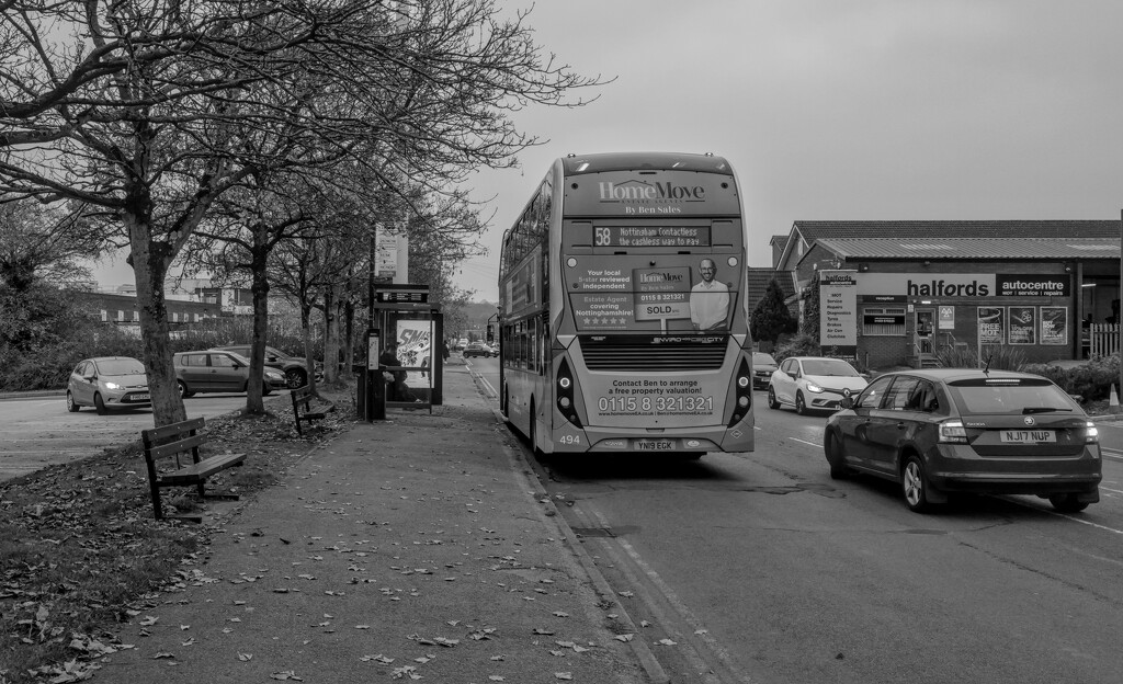 High Street Arnold at Dusk  by phil_howcroft