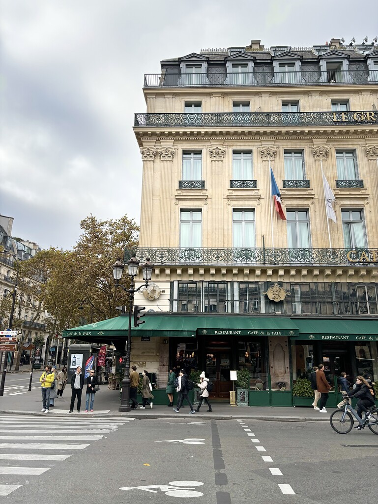 Café de la Paix Paris - romantic elegance by beverley365