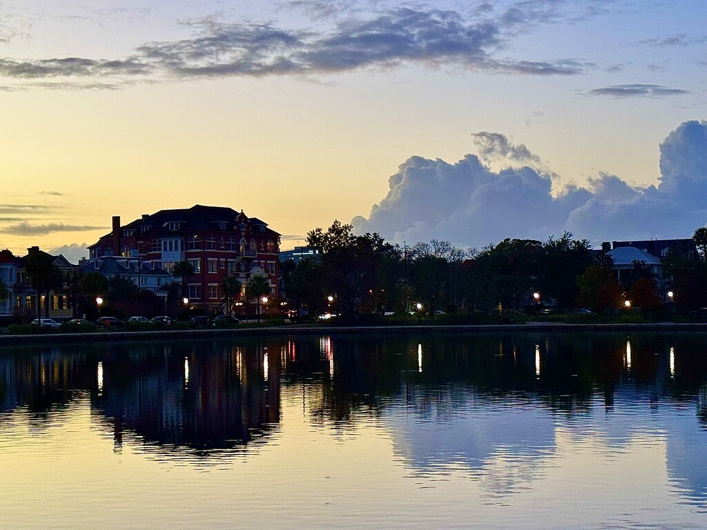 Reflections at Colonial Lake by congaree