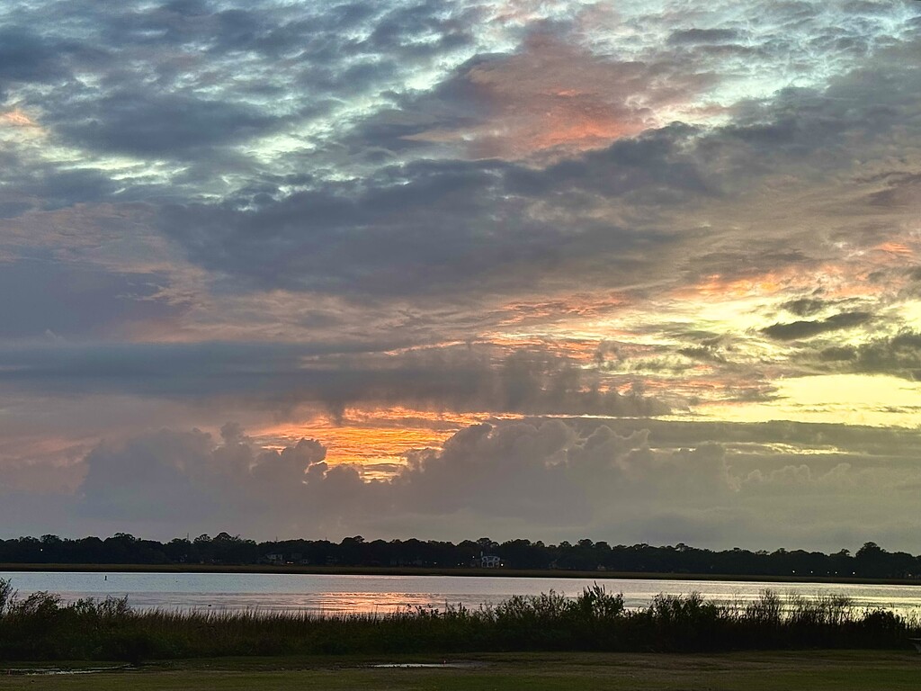 Ashley River sunset by congaree