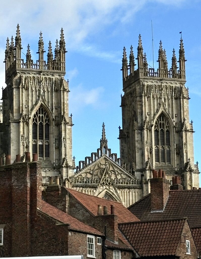 The towers of York Minster by lizgooster