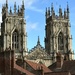 The towers of York Minster