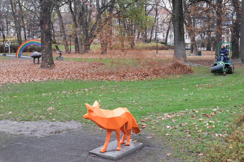 Oslo statue park by plebster