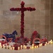 Day 314/366.  Remembrance day display, Sheffield Cathedral.