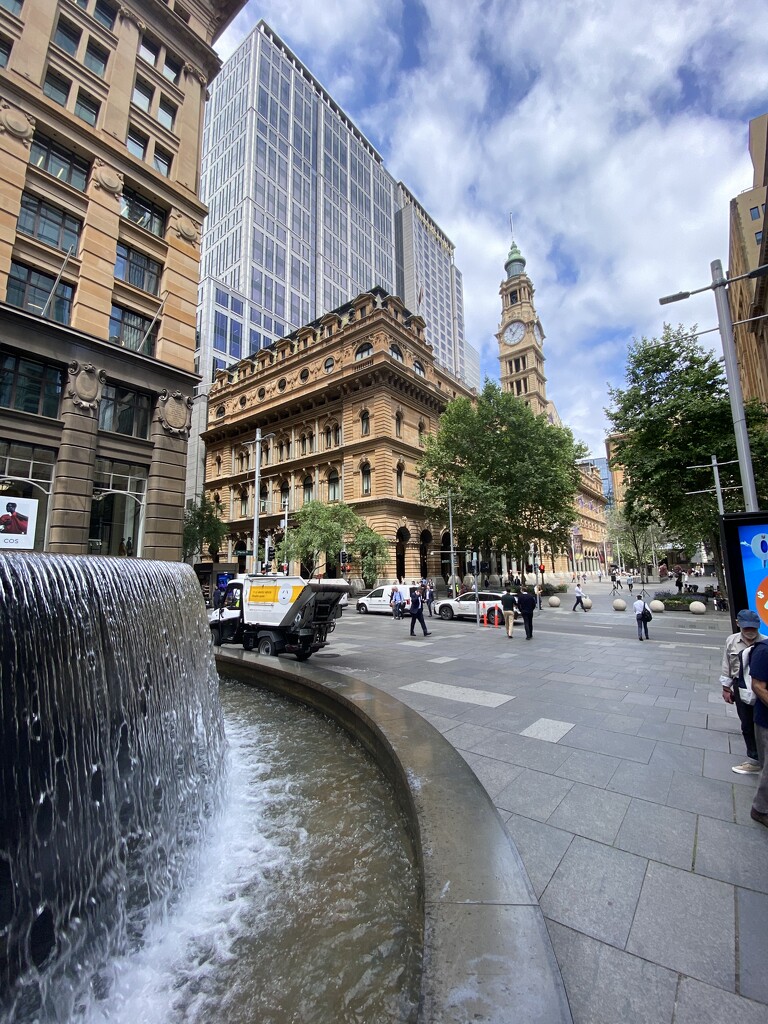 Martin Place in the heart of Sydney.  by johnfalconer