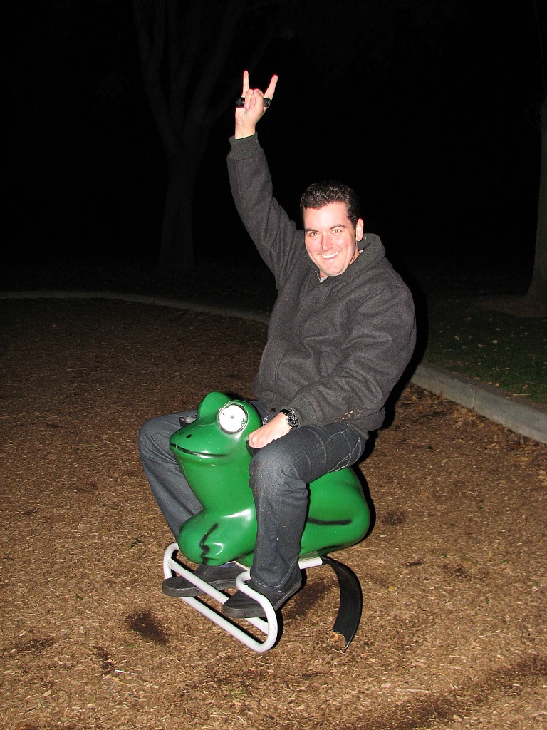 John Riding the Frog  by cheriseinsocal