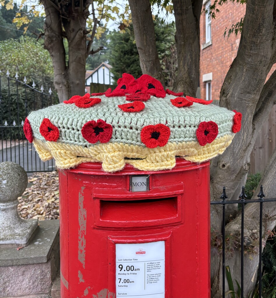 A new post box hat  by alliw