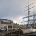 Stadsraad Lehmkul in dry dock