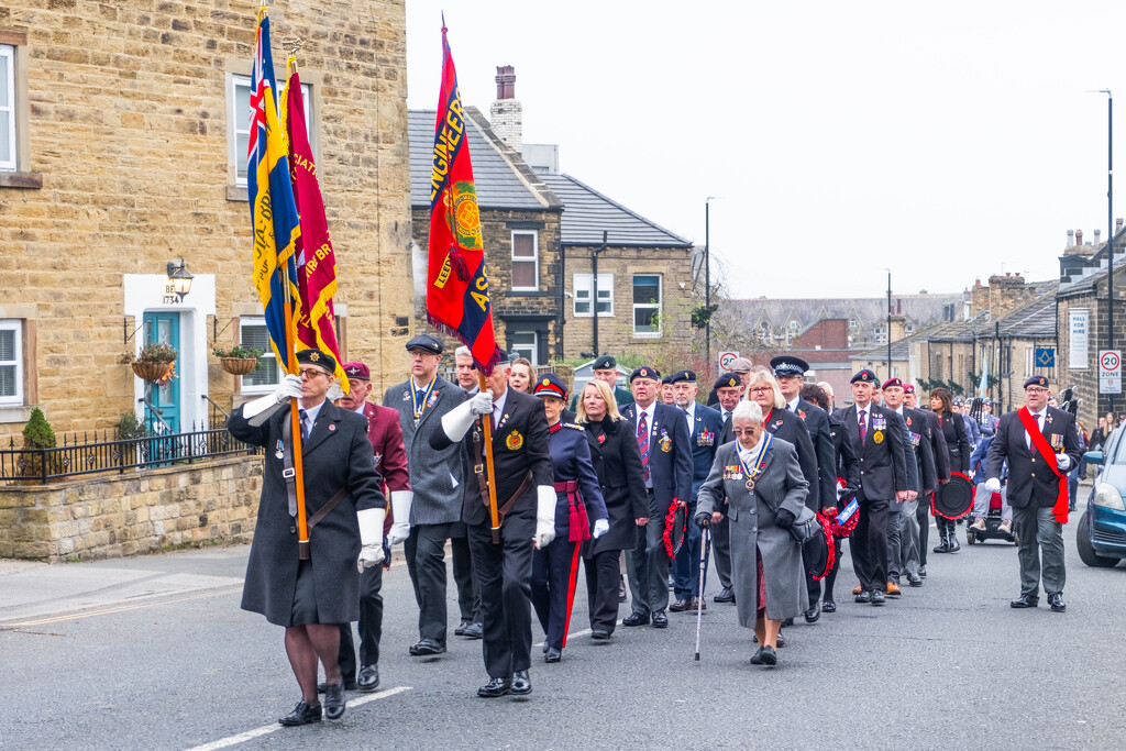 Remembrance Parade Pudsey by lumpiniman