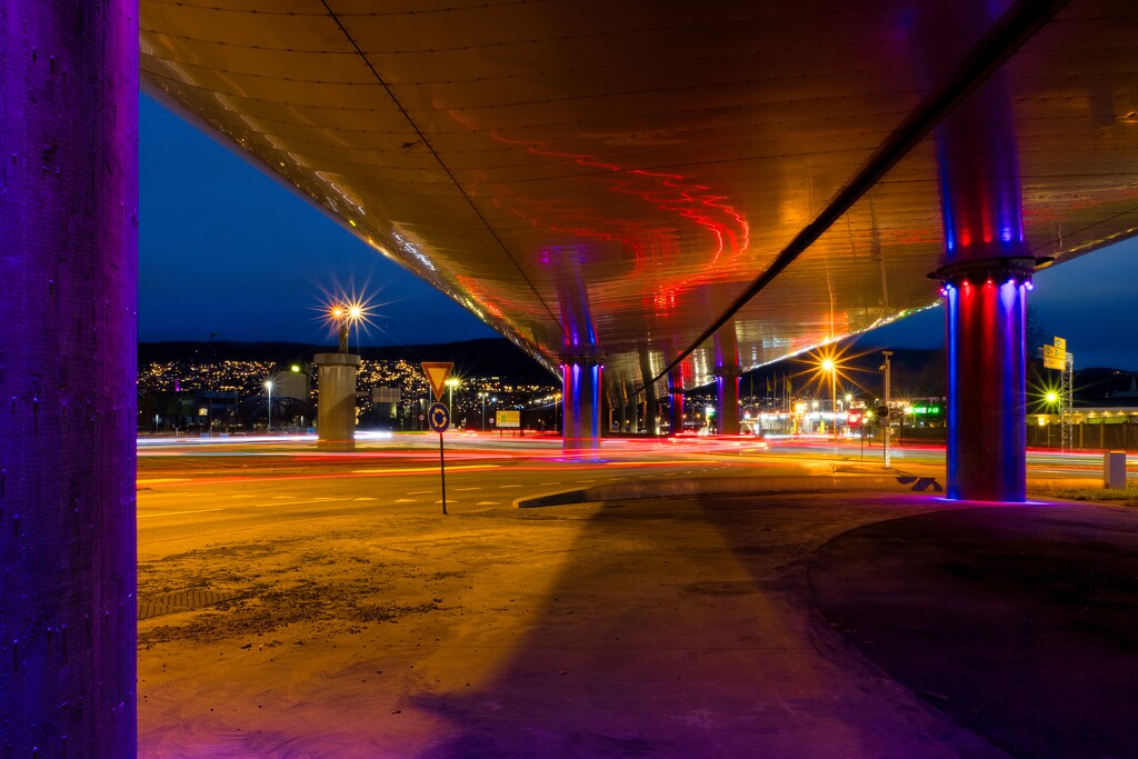 Motorway bridge by okvalle