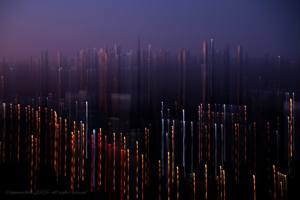 the skyline, ICM'd by summerfield