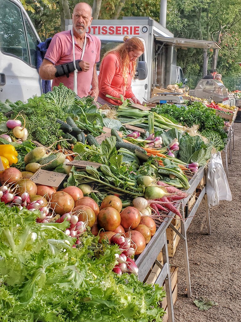 Laroque market by laroque