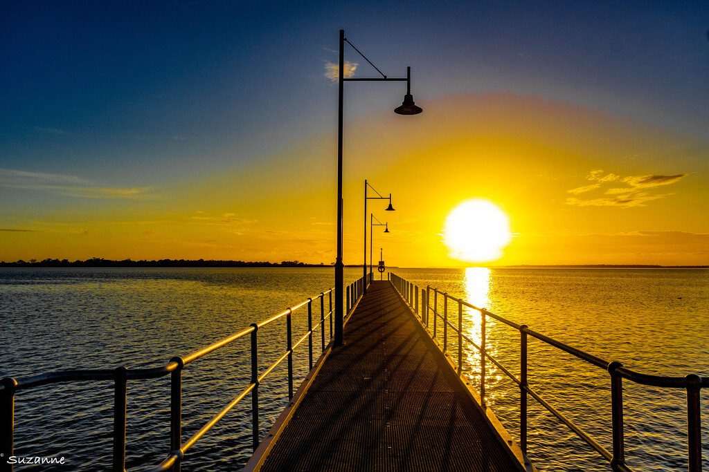 Sunset at the jetty by ankers70