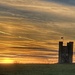 Autumn Sunset at Broadway Tower