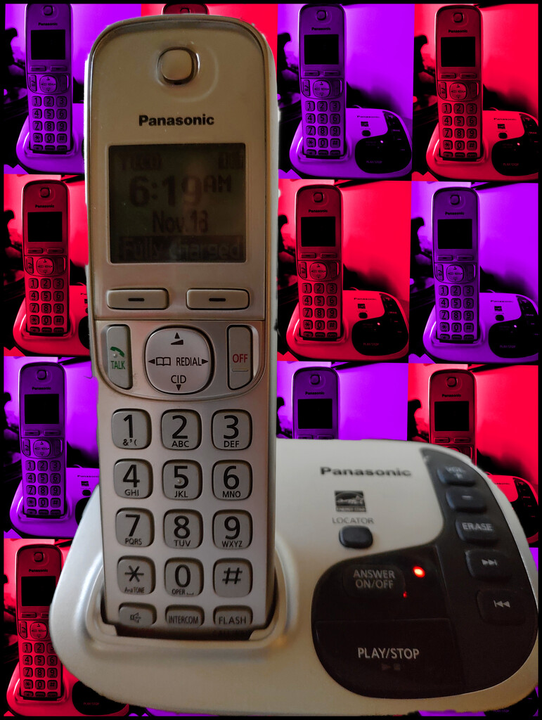 Push Button Phone Day by olivetreeann