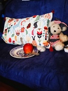 1st Dec 2024 - Cozy Cushion with an Apple