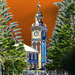Solarized Customs House and Clock Tower by onewing