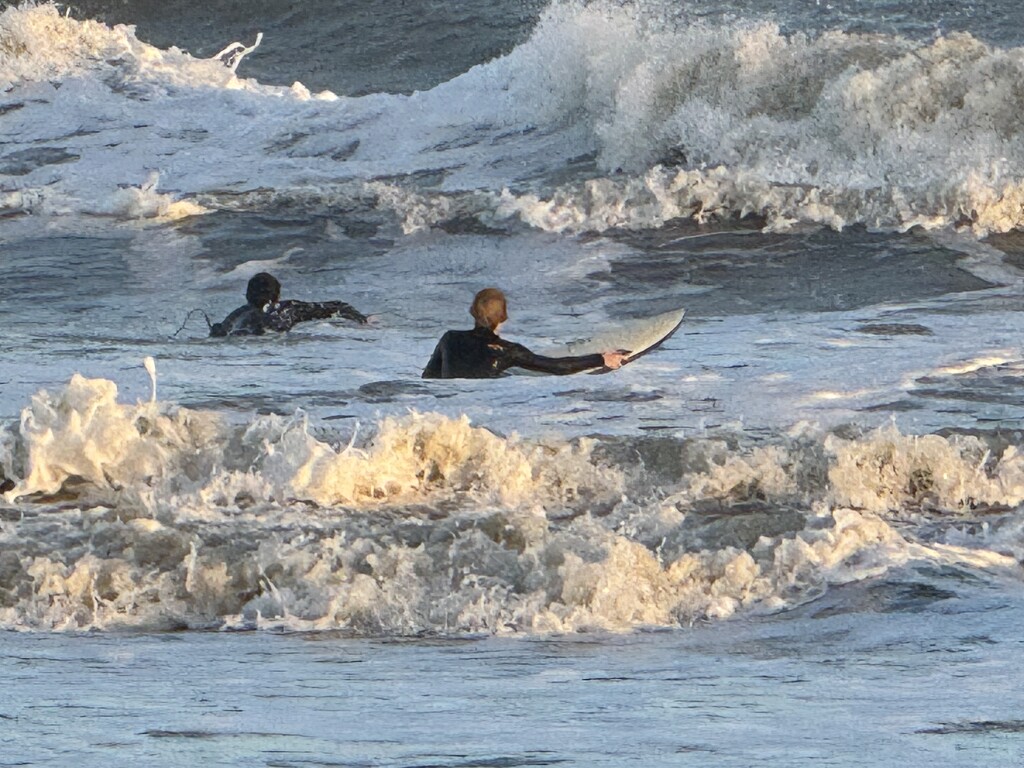 Winter surfing by congaree