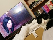 4th Dec 2024 - watching myself on the big screen