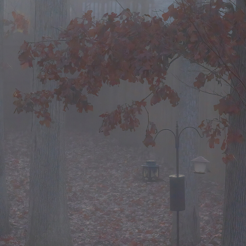Foggy Morning by k9photo