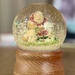 Snowy snow globe… lovely special old santa  by beverley365