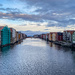 The piers in Trondheim by elisasaeter