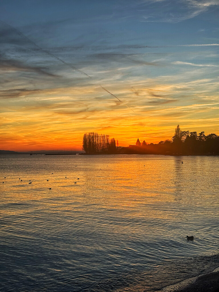 Sunset on Saint-Sulpice.  by cocobella
