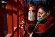 3rd Jan 2025 - Framed in Red Serenity
