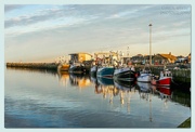 4th Jan 2025 - Golden Hour,Fishing Boats In Amble Harbour