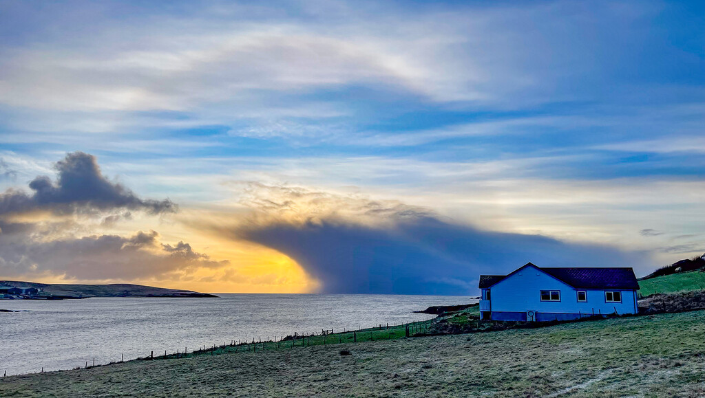 Shower Clouds by lifeat60degrees