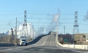 13th Jan 2025 - Steam on Cedar Street bridge, Peoria, Illinois 