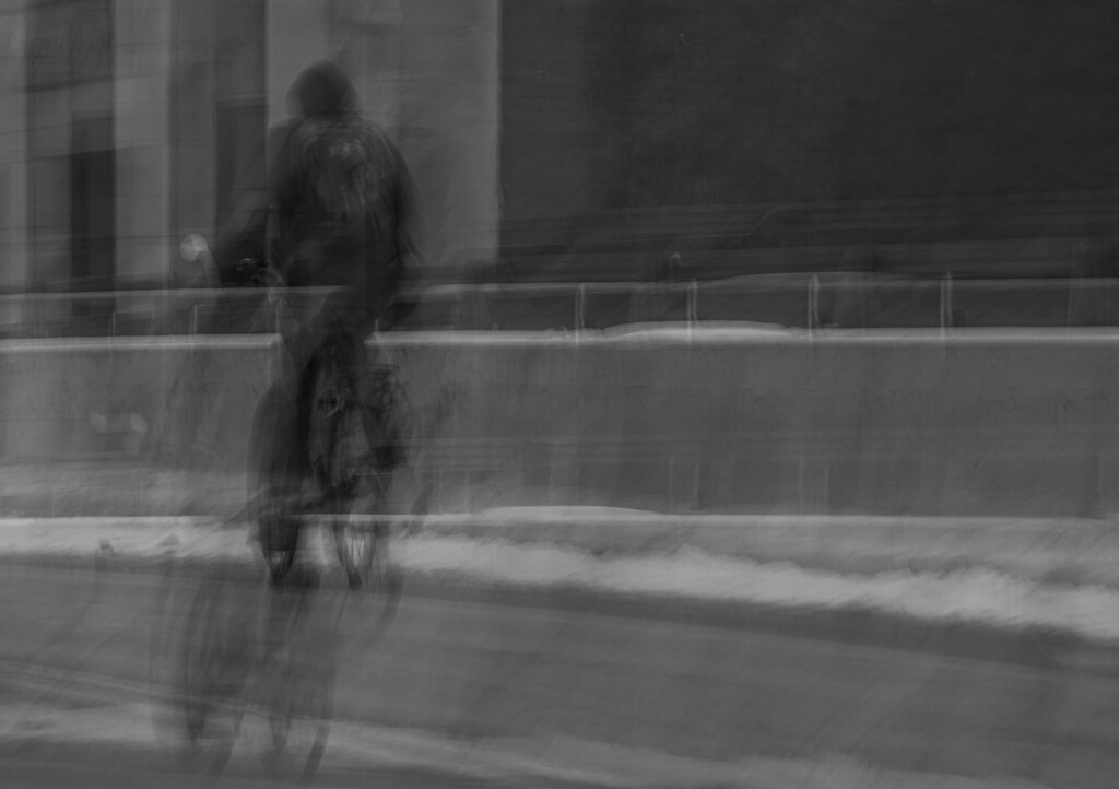 Winter bicycling by darchibald