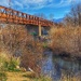 The bridge at Brouilla by laroque