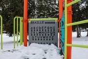 17th Jan 2025 - Braille Board in Victoria Park (Hespeler)