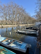 17th Jan 2025 - Boats in Annecy. 