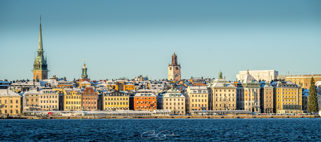 Stockholm Skyline by yorkshirekiwi