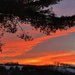 Fiery Sky on a Cold Winter Day by calm