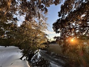 24th Jan 2025 - Snowy tidal creek marsh sunset