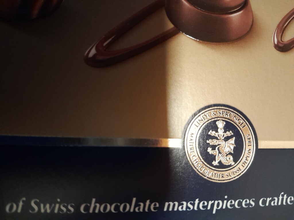 the sign of exquisite Swiss chocolates by anniesue