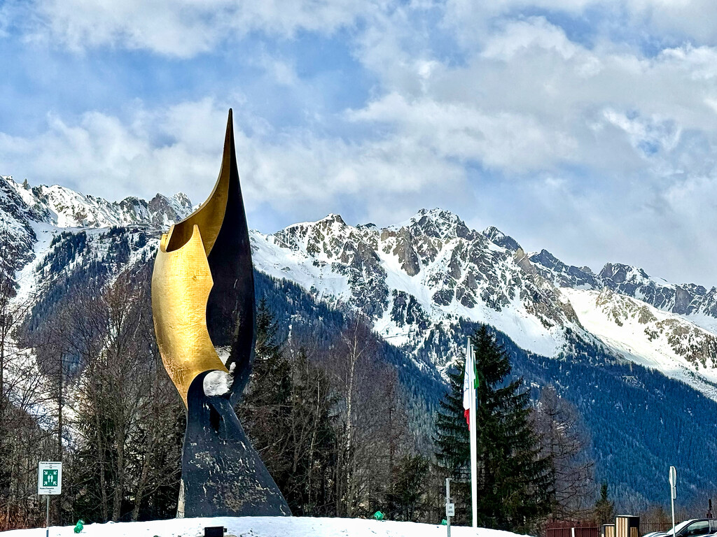Entrance of the Mont-Blanc tunnel by cocobella