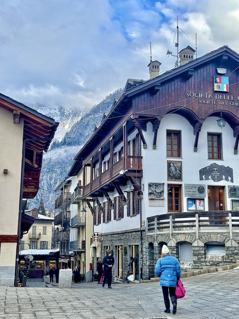 Visiting Courmayeur.  by cocobella