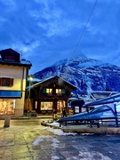 22nd Jan 2025 - Evening in Courmayeur. 