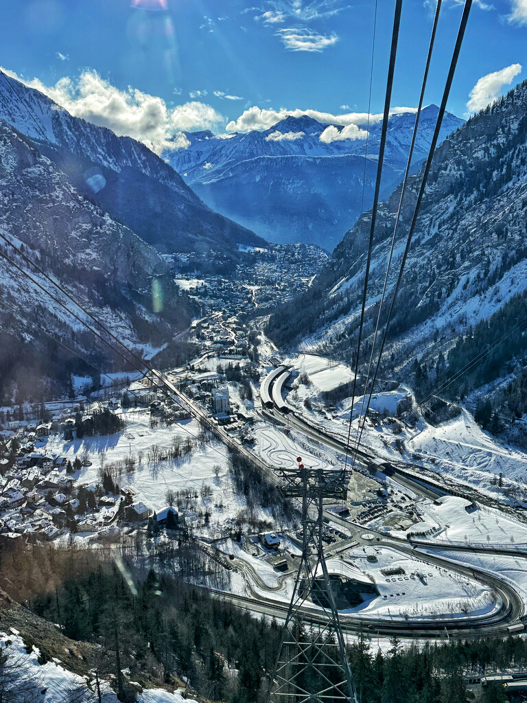 Leaving Courmayeur.  by cocobella
