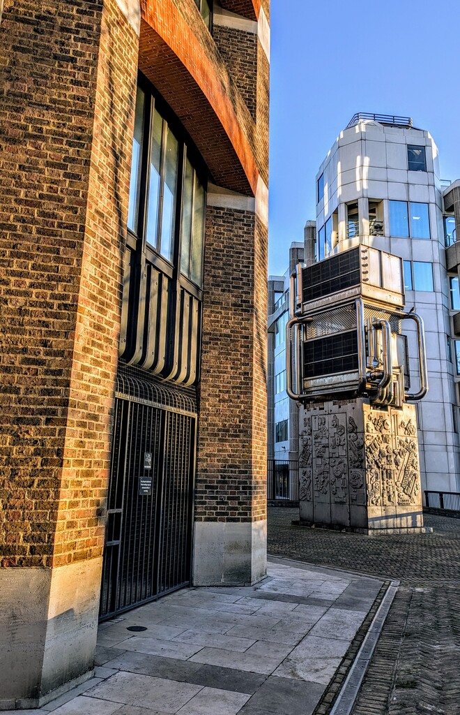 Ventilation shaft in the morning sun  by boxplayer