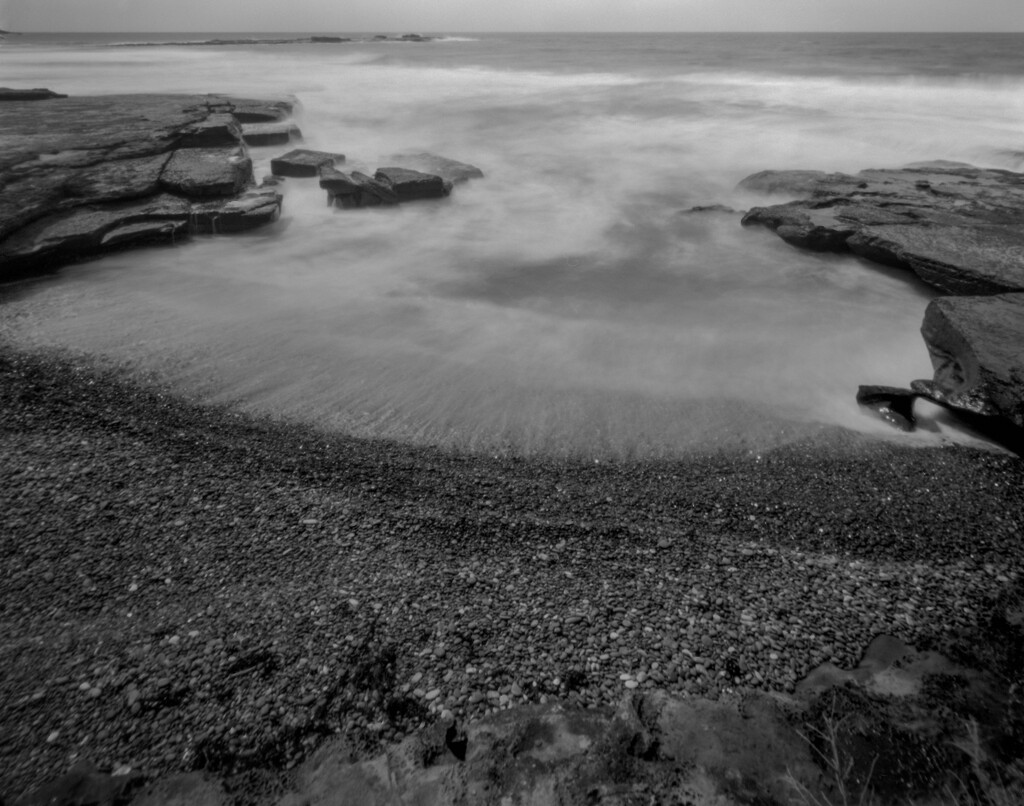 Singing stones beach I by peterdegraaff