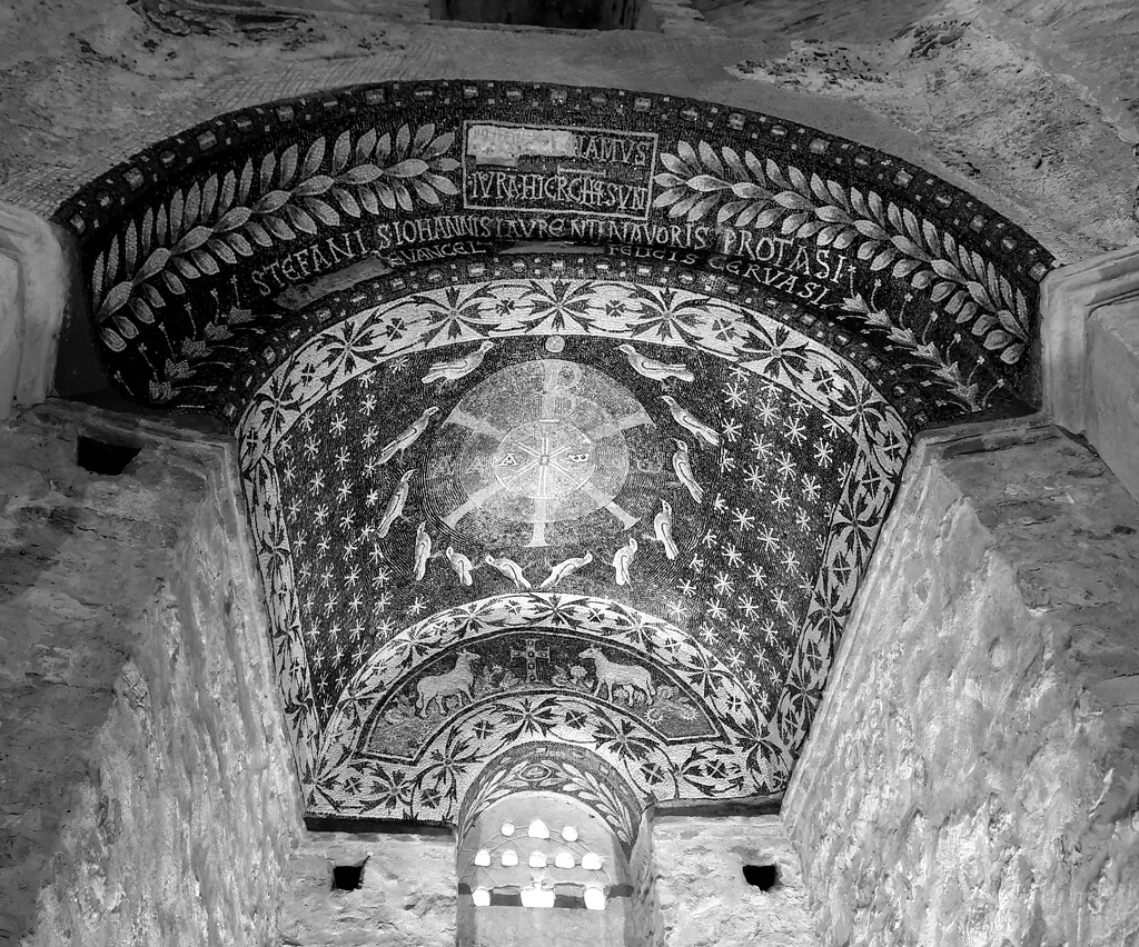 Inside the baptistry, Albenga for1 by busylady