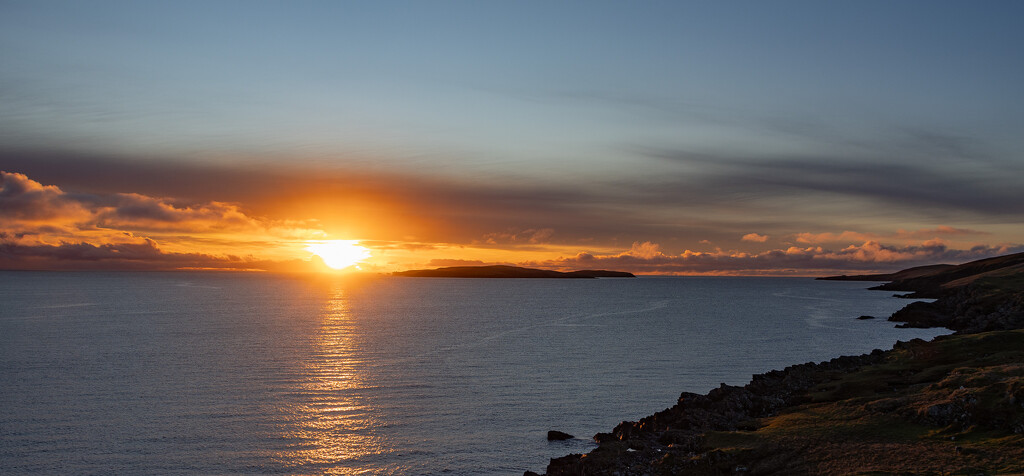 Sunrise over Mousa by lifeat60degrees