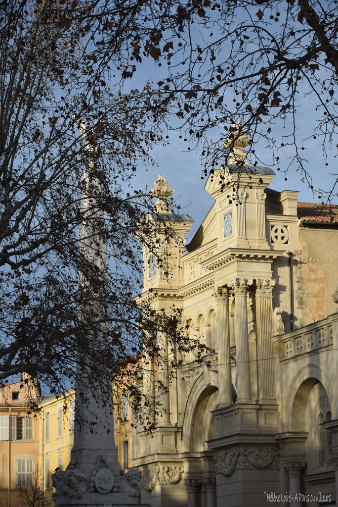winter light in Aix en Provence  by parisouailleurs